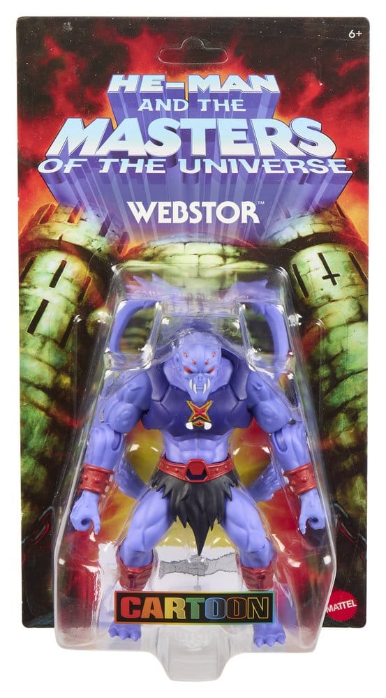 🧪 LAB | SU ORDINAZIONE Masters of the Universe Origins Action Figure Cartoon Collection: Webstor 14 cm