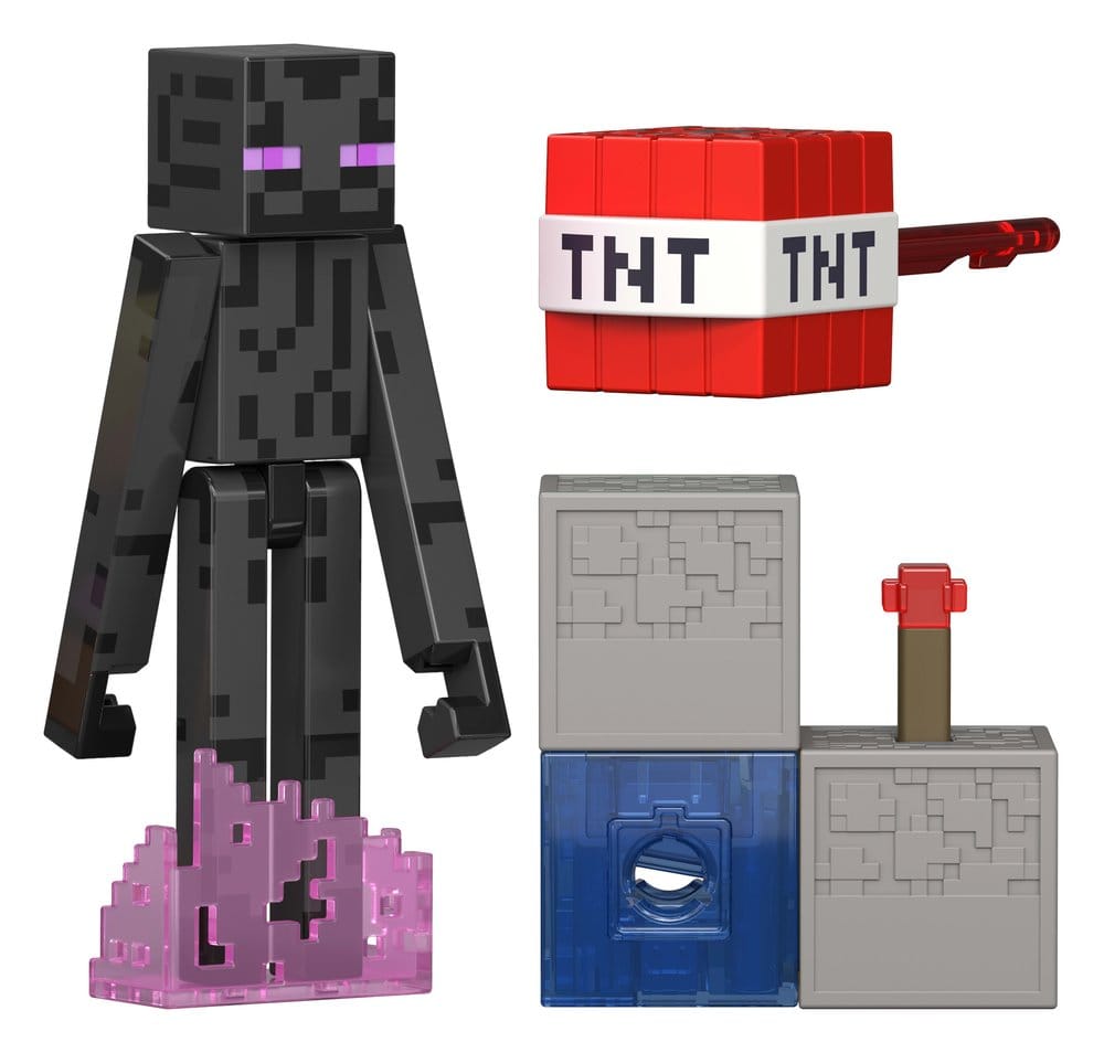 🧪 LAB | SU ORDINAZIONE Minecraft Action Figure Enderman 8 cm