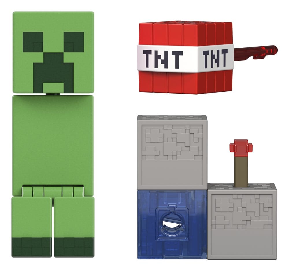 🧪 LAB | SU ORDINAZIONE Minecraft Action Figure Creeper 8 cm