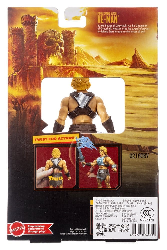 🧪 LAB | SU ORDINAZIONE Masters of the Universe 2026 Movie Feature Action Figure He-Man 14 cm