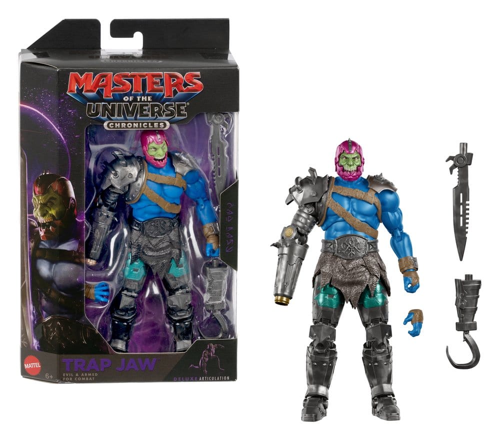 🧪 LAB | SU ORDINAZIONE Masters of the Universe 2026 Movie Chronicles Action Figure Trap-Jaw 18 cm