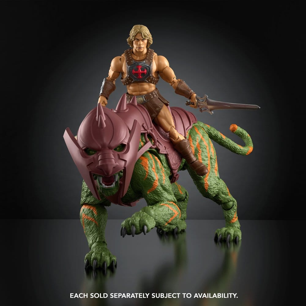 🧪 LAB | SU ORDINAZIONE Masters of the Universe 2026 Movie Chronicles Action Figure Battle Cat 17 cm