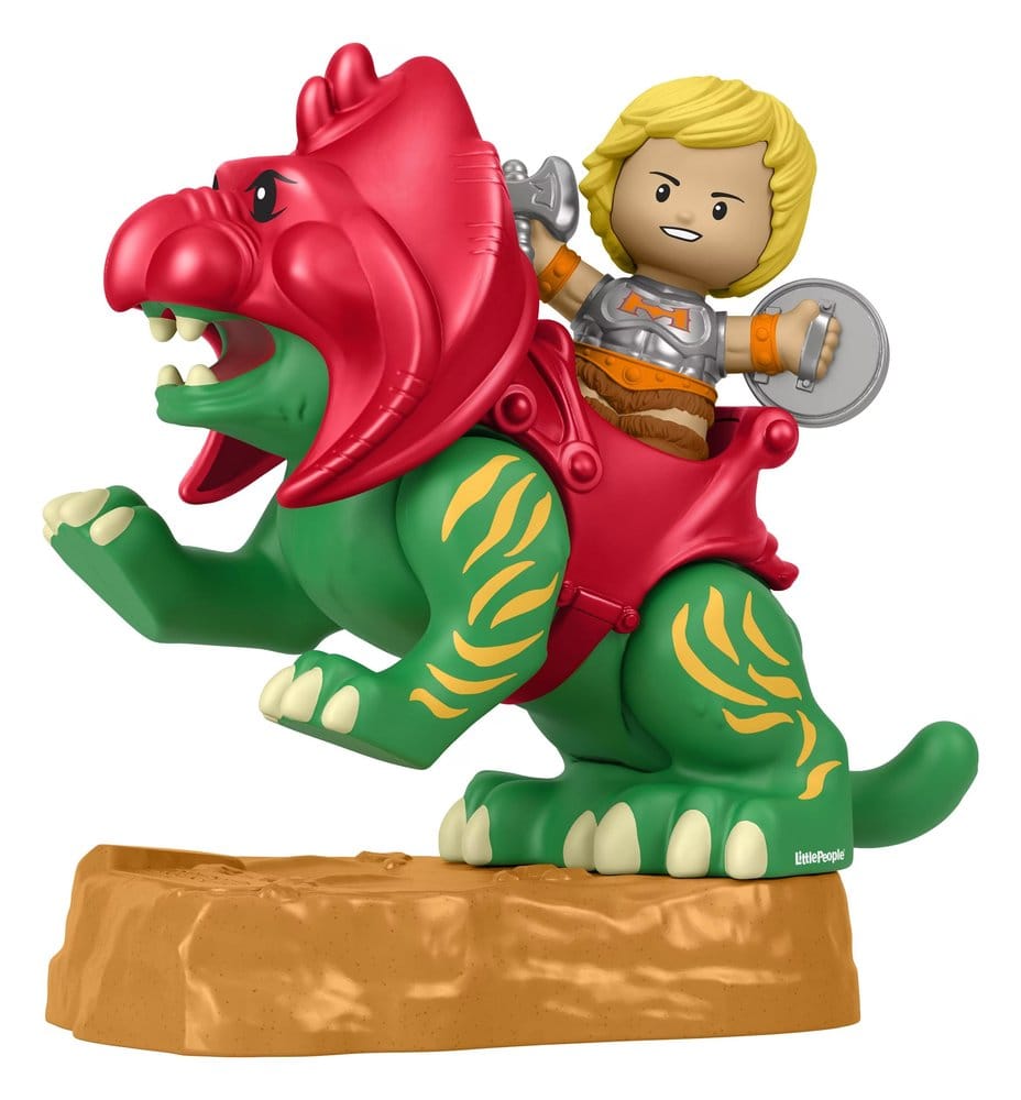 🧪 LAB | SU ORDINAZIONE Masters of the Universe Little People Collector Figure Set He-Man & Battle Cat