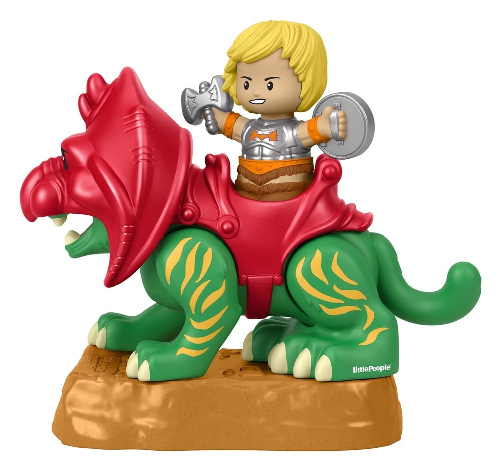 🧪 LAB | SU ORDINAZIONE Masters of the Universe Little People Collector Figure Set He-Man & Battle Cat