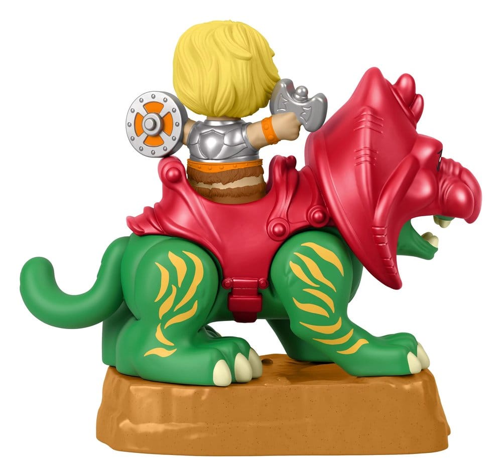 🧪 LAB | SU ORDINAZIONE Masters of the Universe Little People Collector Figure Set He-Man & Battle Cat