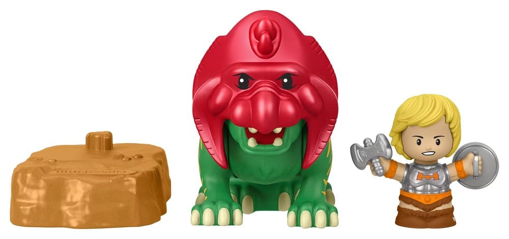 🧪 LAB | SU ORDINAZIONE Masters of the Universe Little People Collector Figure Set He-Man & Battle Cat