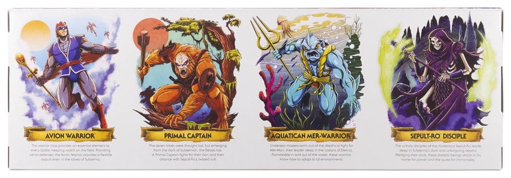 🧪 LAB | SU ORDINAZIONE Masters of the Universe Origins Action Figure 4-Pack Battle for Subternia 14 cm