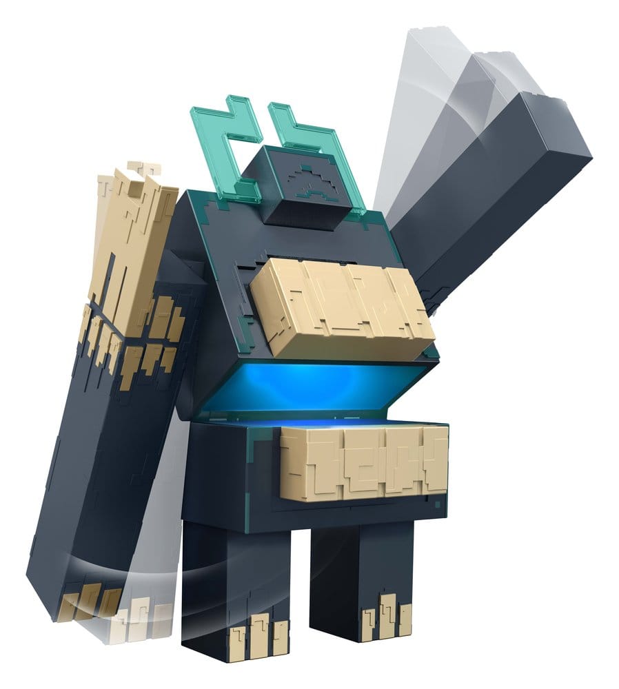 🧪 LAB | SU ORDINAZIONE Minecraft Dungeons II Action Figure with Light and Sound Twisted Warden