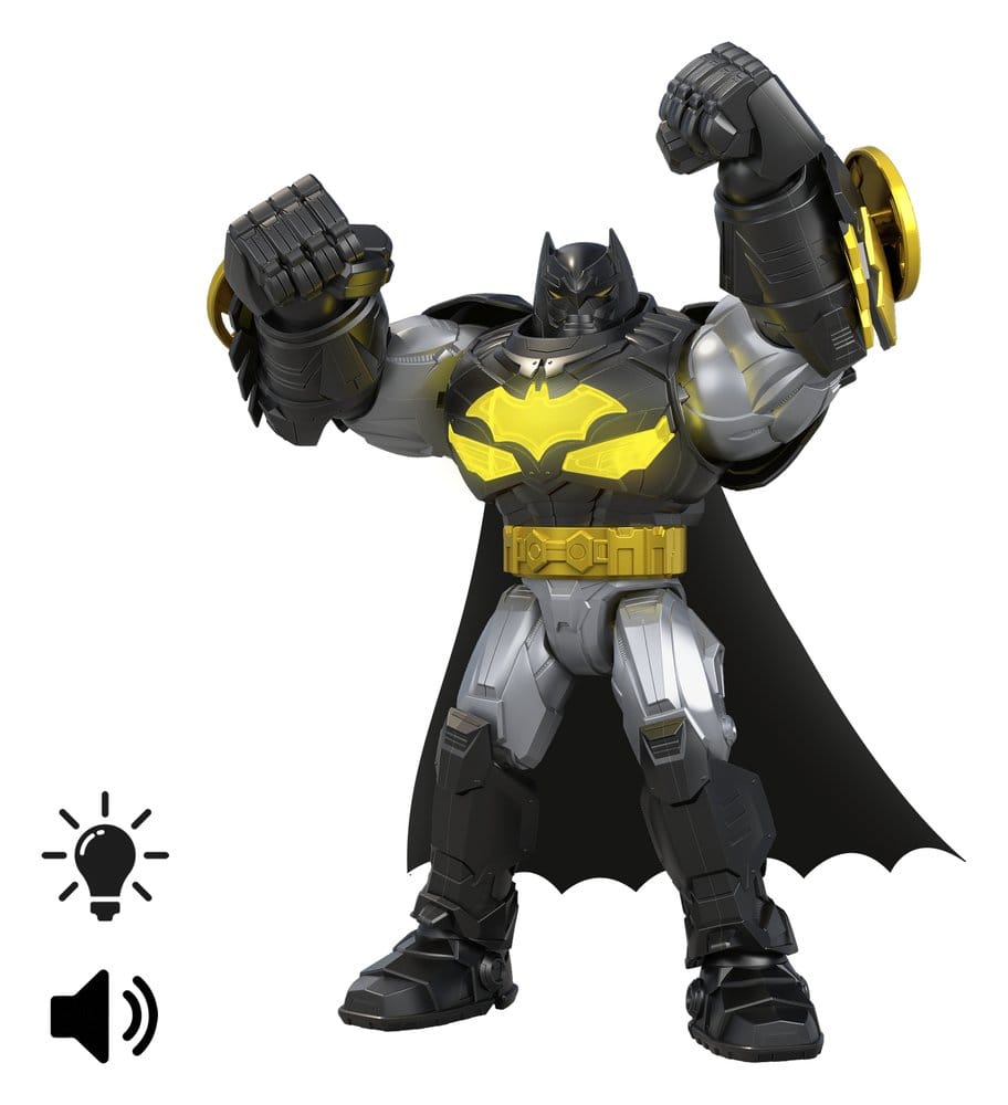 🧪 LAB | SU ORDINAZIONE DC Premier Action Figure with Sound & Light Mecha Suit Batman 18 cm