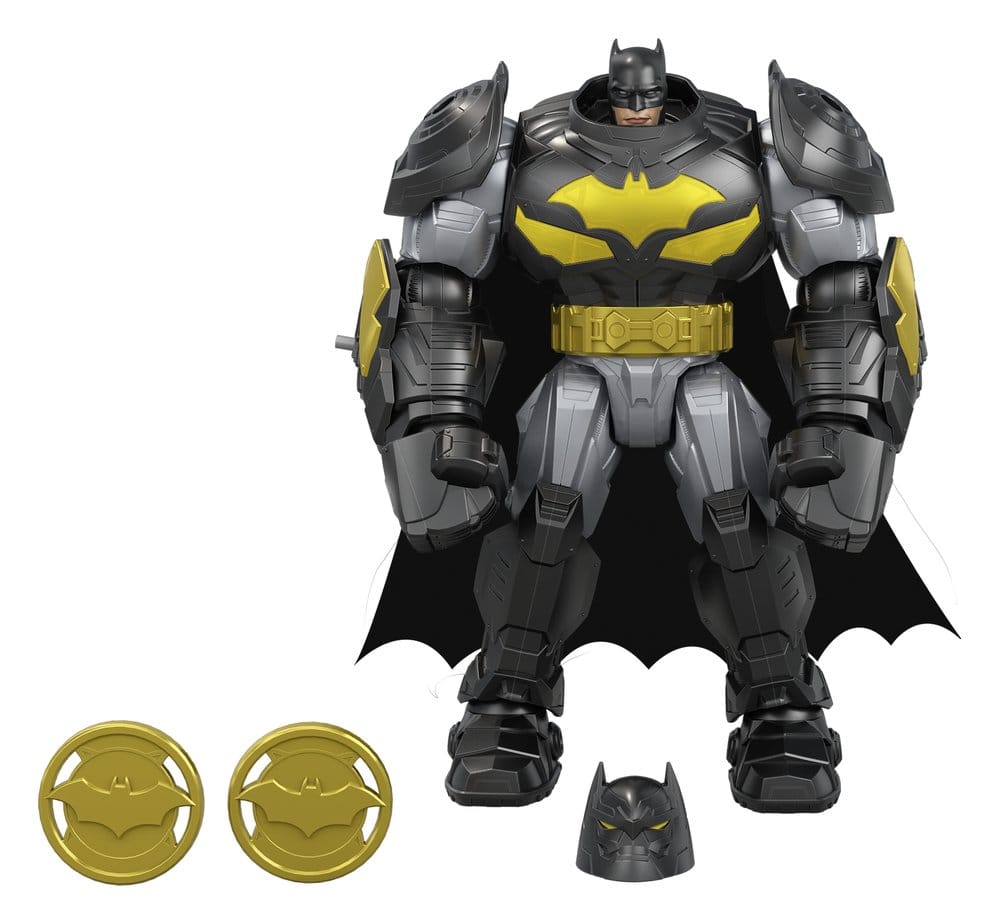 🧪 LAB | SU ORDINAZIONE DC Premier Action Figure with Sound & Light Mecha Suit Batman 18 cm