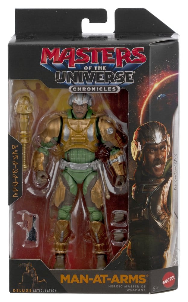 🧪 LAB | PREORDINE+ 11/2026 Masters of the Universe 2026 Movie Chronicles Action Figure Man-At-Arms 2.0 17 cm