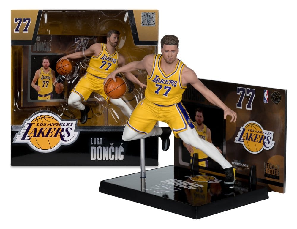 🧪 LAB | SU ORDINAZIONE NBA McFarlane's SportsPicks Action Figure Luka Doncic (LA Lakers) 15 cm