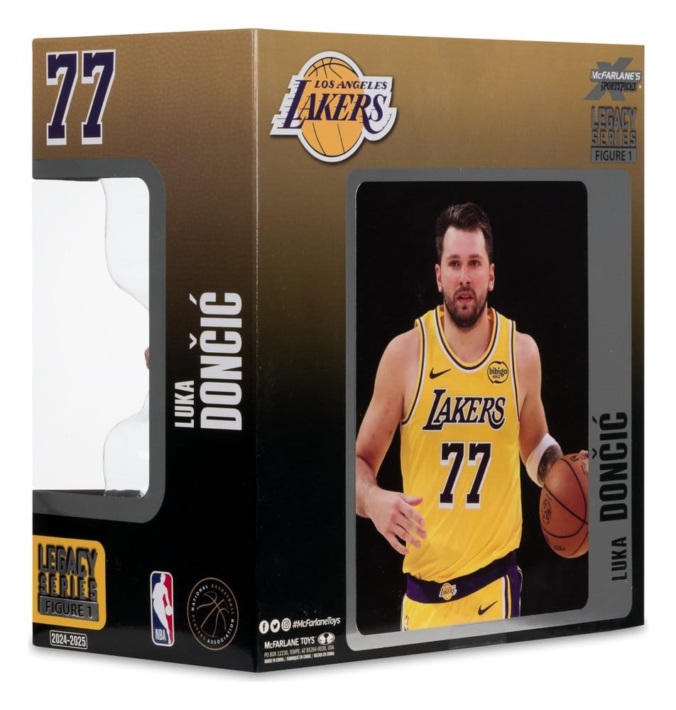 🧪 LAB | SU ORDINAZIONE NBA McFarlane's SportsPicks Action Figure Luka Doncic (LA Lakers) 15 cm