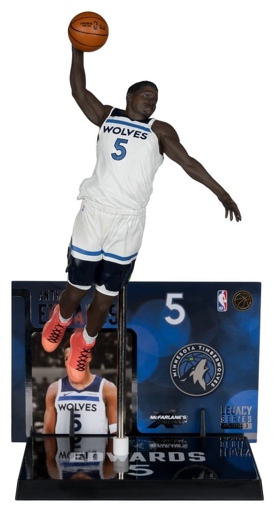 🧪 LAB | SU ORDINAZIONE NBA McFarlane's SportsPicks Action Figure Anthony Edwards (Minnesota Timberwolves) 21 cm