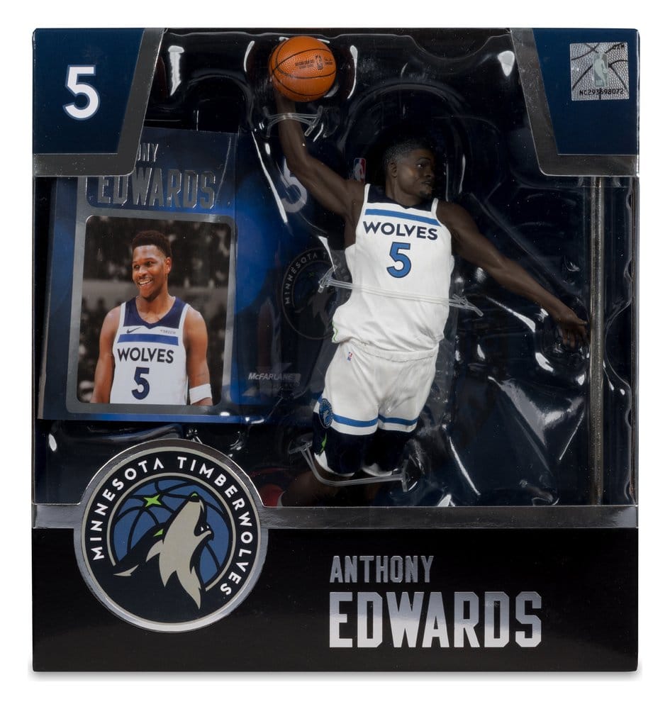 🧪 LAB | SU ORDINAZIONE NBA McFarlane's SportsPicks Action Figure Anthony Edwards (Minnesota Timberwolves) 21 cm