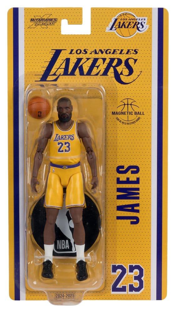 🧪 LAB | SU ORDINAZIONE NBA SportsPicks Action Figure Lebron James (Los Angeles Lakers) 16 cm