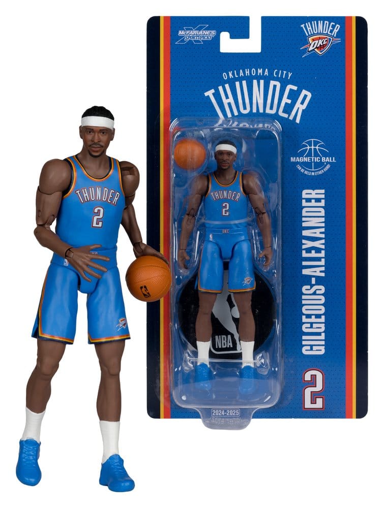 🧪 LAB | SU ORDINAZIONE NBA SportsPicks Action Figure Shai Gilgeous-Alexander (Oklahoma City Thunder) 16 cm