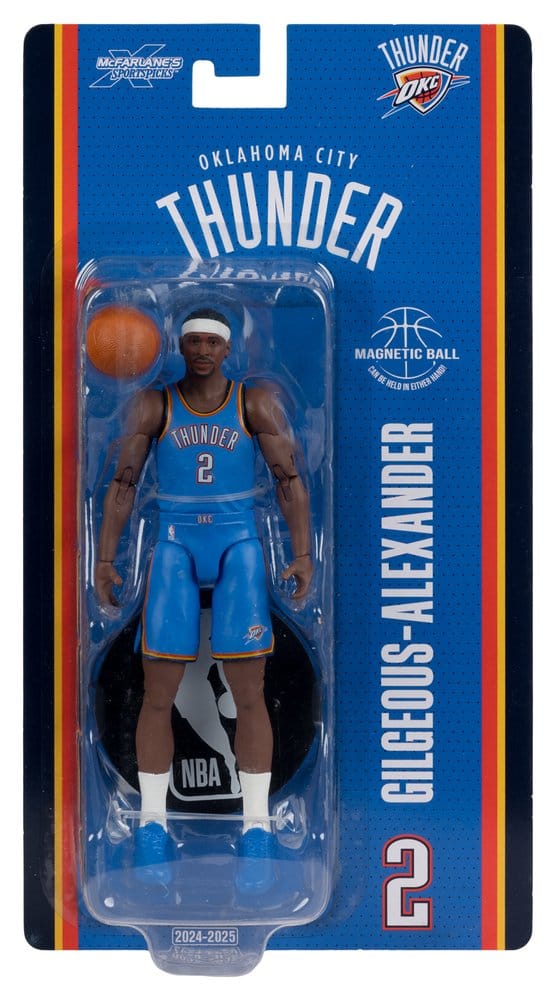 🧪 LAB | SU ORDINAZIONE NBA SportsPicks Action Figure Shai Gilgeous-Alexander (Oklahoma City Thunder) 16 cm