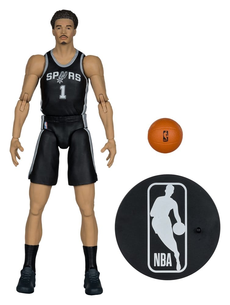 🧪 LAB | SU ORDINAZIONE NBA SportsPicks Action Figure Victor Wembanyama (San Antonio Spurs) 17 cm