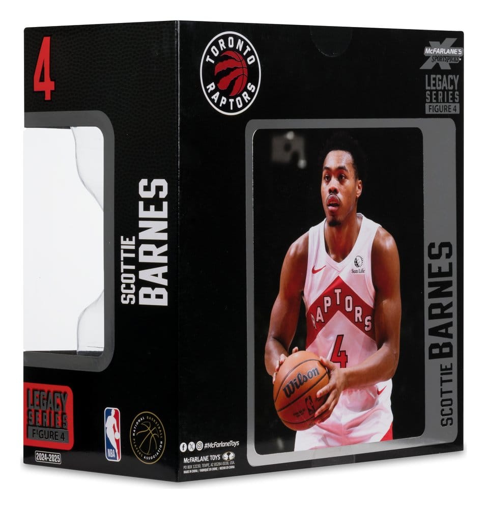🧪 LAB | SU ORDINAZIONE NBA McFarlane's SportsPicks Action Figure Scottie Barnes (Toronto Raptors) 15 cm