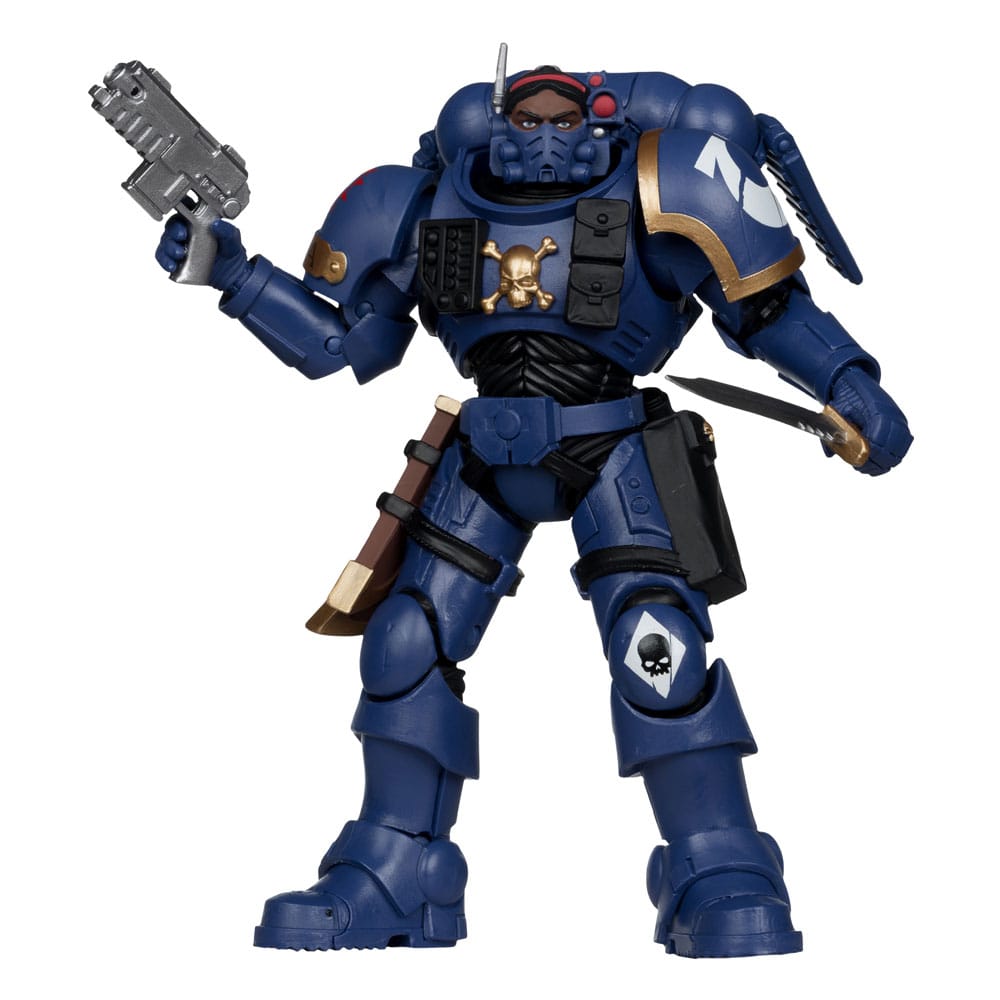 MADE TO ORDER Warhammer 40,000 Action Figure Lieutenant in Phobos Armor (Ultramarines) 18 cm