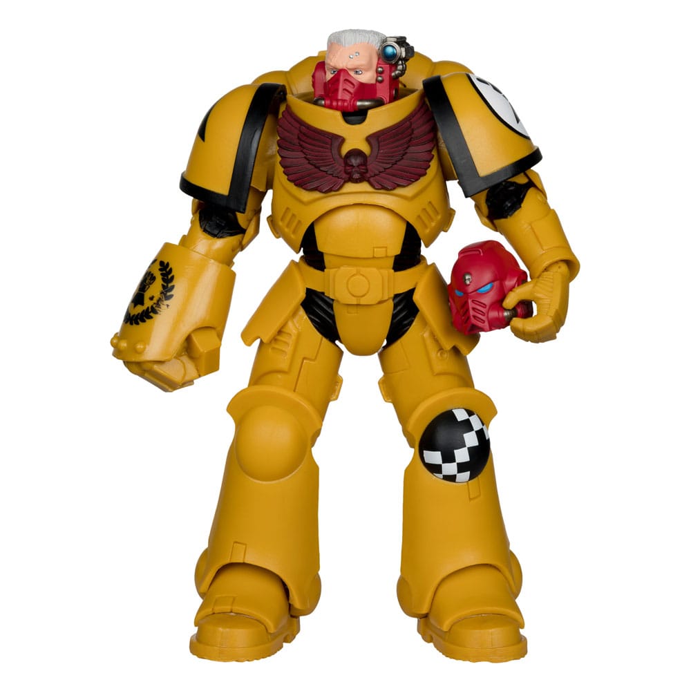🧪 LAB | SU ORDINAZIONE Warhammer 40,000 Action Figure Intercessor Sergeant (Imperial Fist) (Gold Label) 18 cm