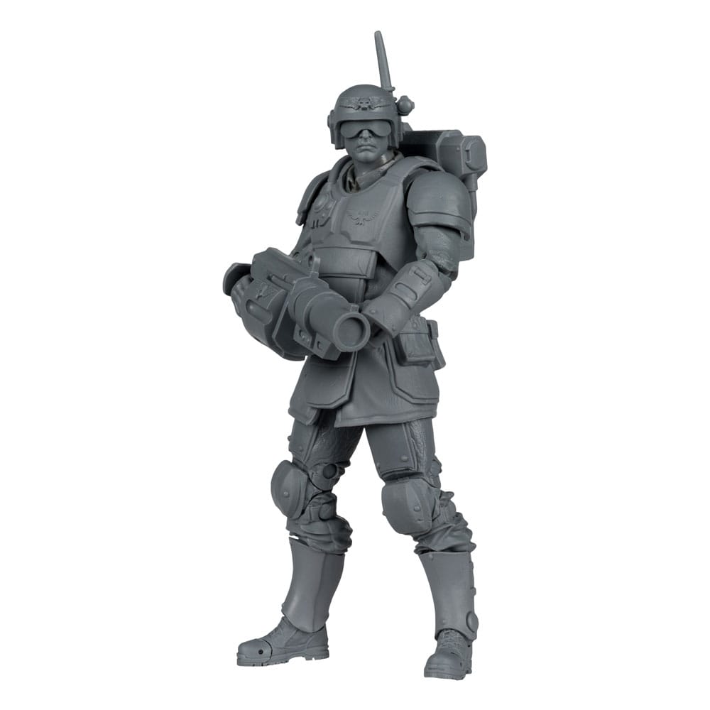 SU ORDINAZIONE Warhammer 40,000 Action Figure Kasrkin (Astra Militarum) Artist Proof 18 cm *PREZZO SPECIALE*