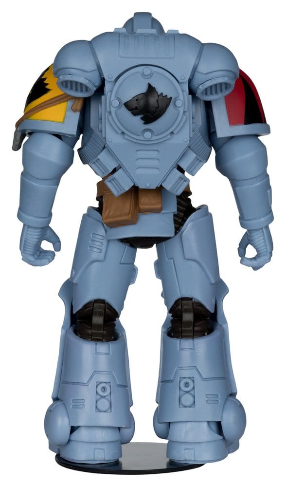🧪 LAB | SU ORDINAZIONE Warhammer 40,000 Action Figure Grey Hunter (Space Wolves) 18 cm