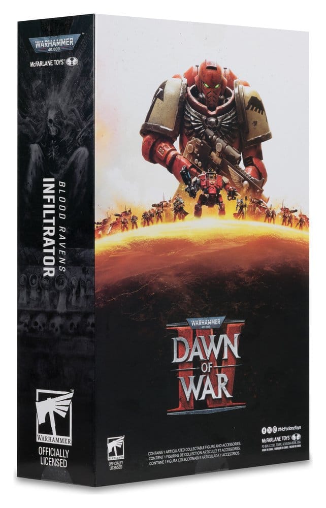 🧪 LAB | SU ORDINAZIONE Warhammer 40,000 Action Figure Infiltrator (Blood Ravens ) (Dawn of War 4) 20 cm