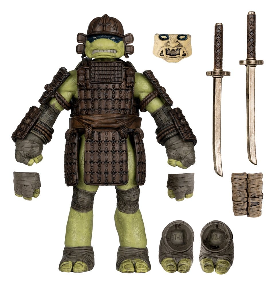 🧪 LAB | SU ORDINAZIONE Teenage Mutant Ninja Turtles Page Punchers Action Figure Leonardo (Turtles in Time) 13 cm