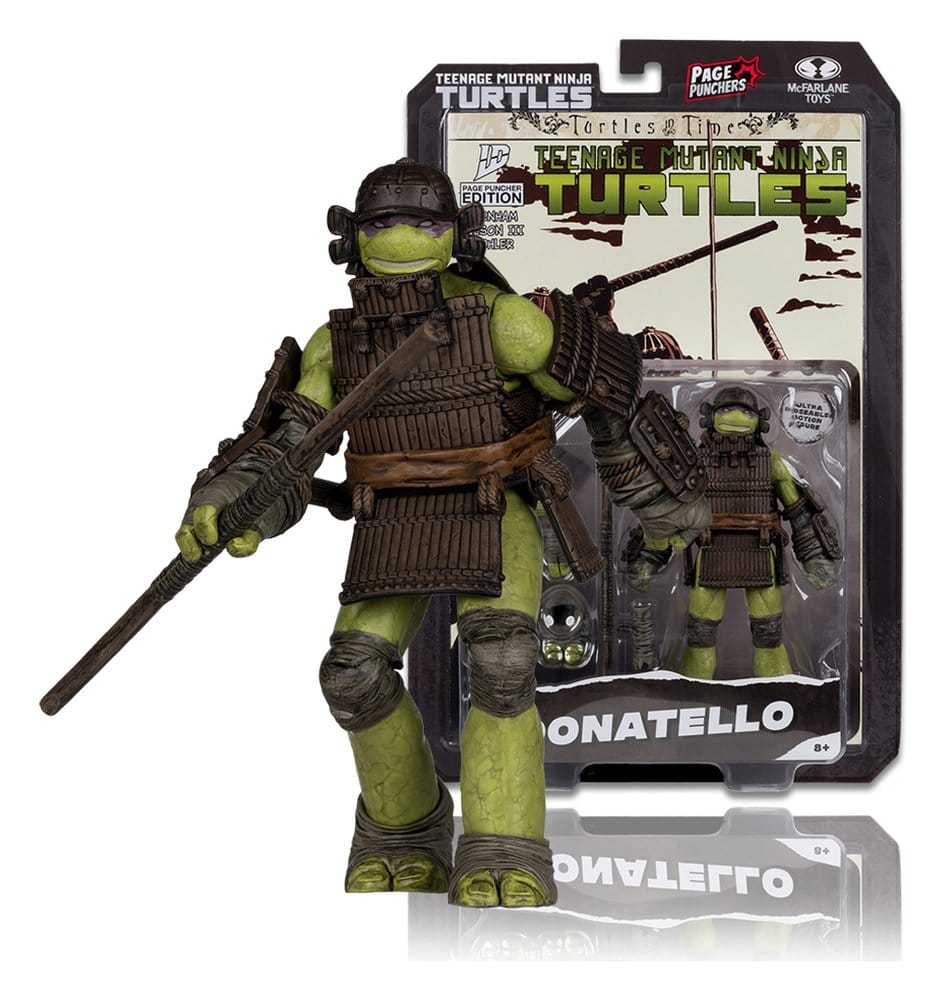 🧪 LAB | SU ORDINAZIONE Teenage Mutant Ninja Turtles Page Punchers Action Figure Donatello (Turtles in Time) 13 cm