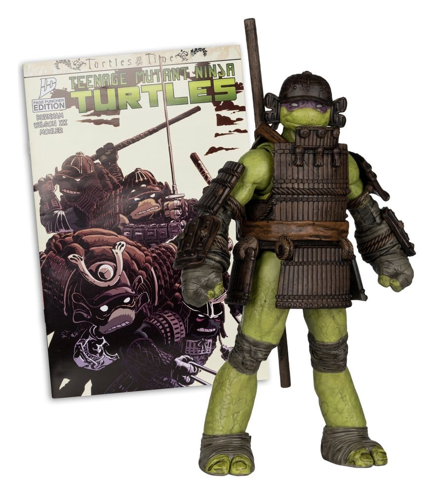 🧪 LAB | SU ORDINAZIONE Teenage Mutant Ninja Turtles Page Punchers Action Figure Donatello (Turtles in Time) 13 cm
