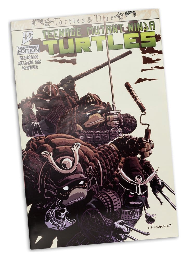 🧪 LAB | SU ORDINAZIONE Teenage Mutant Ninja Turtles Page Punchers Action Figure Donatello (Turtles in Time) 13 cm