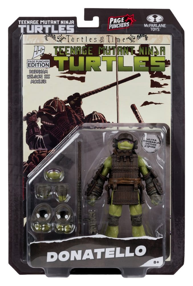 🧪 LAB | SU ORDINAZIONE Teenage Mutant Ninja Turtles Page Punchers Action Figure Donatello (Turtles in Time) 13 cm