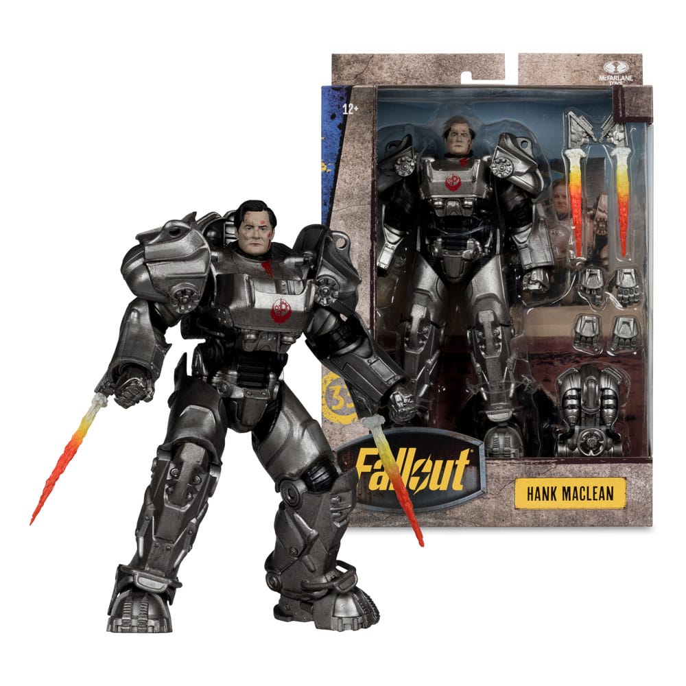 🧪 LAB | SU ORDINAZIONE Fallout Action Figure Hank MacLean 19 cm