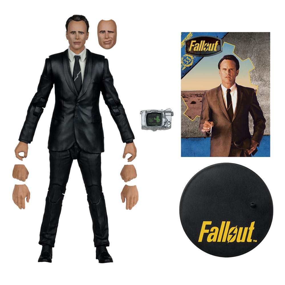 🧪 LAB | SU ORDINAZIONE Fallout Action Figure Cooper Howard (Red Platinum Edition) 17 cm