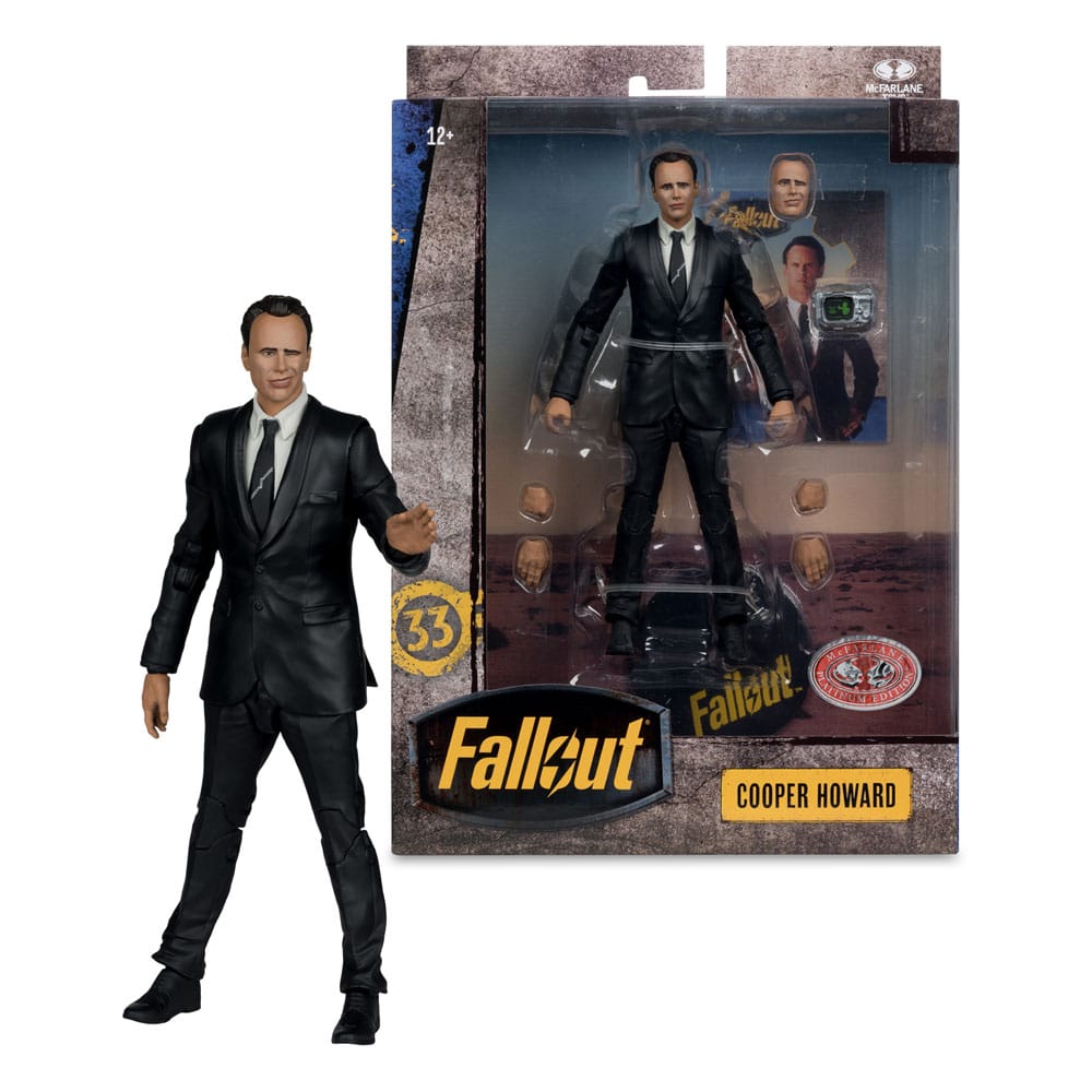 🧪 LAB | SU ORDINAZIONE Fallout Action Figure Cooper Howard (Red Platinum Edition) 17 cm