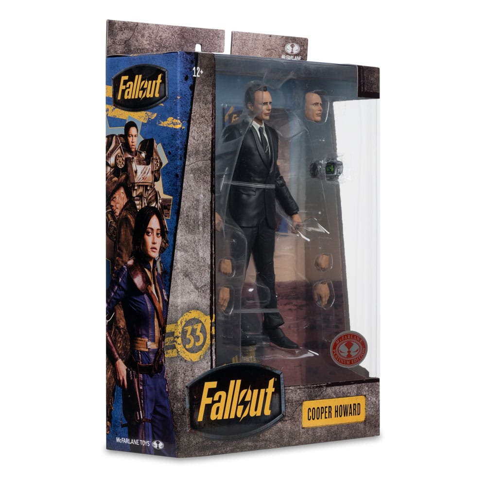 🧪 LAB | SU ORDINAZIONE Fallout Action Figure Cooper Howard (Red Platinum Edition) 17 cm