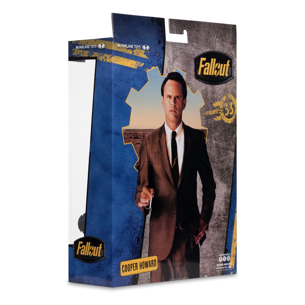 🧪 LAB | SU ORDINAZIONE Fallout Action Figure Cooper Howard (Red Platinum Edition) 17 cm