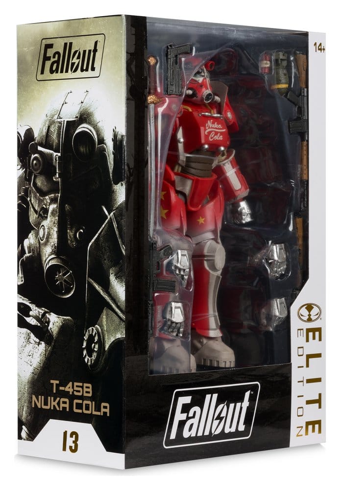 🧪 LAB | SU ORDINAZIONE Fallout McFarlane Elite Edition Deluxe Action Figure T-45B Nuka Cola 20 cm