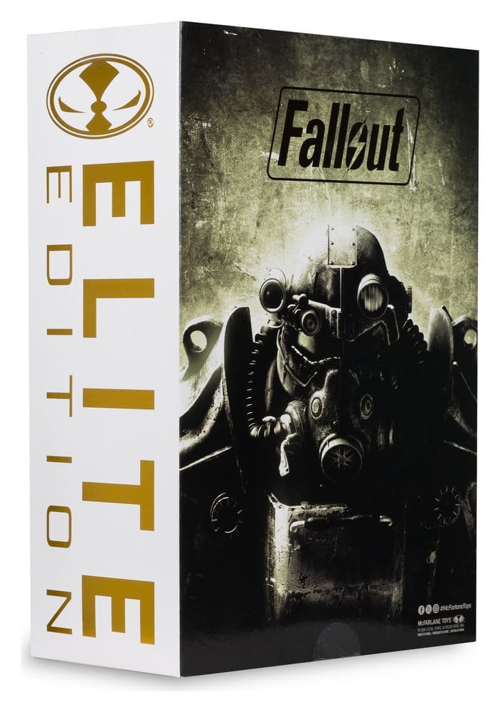 🧪 LAB | SU ORDINAZIONE Fallout McFarlane Elite Edition Deluxe Action Figure T-45B Nuka Cola 20 cm