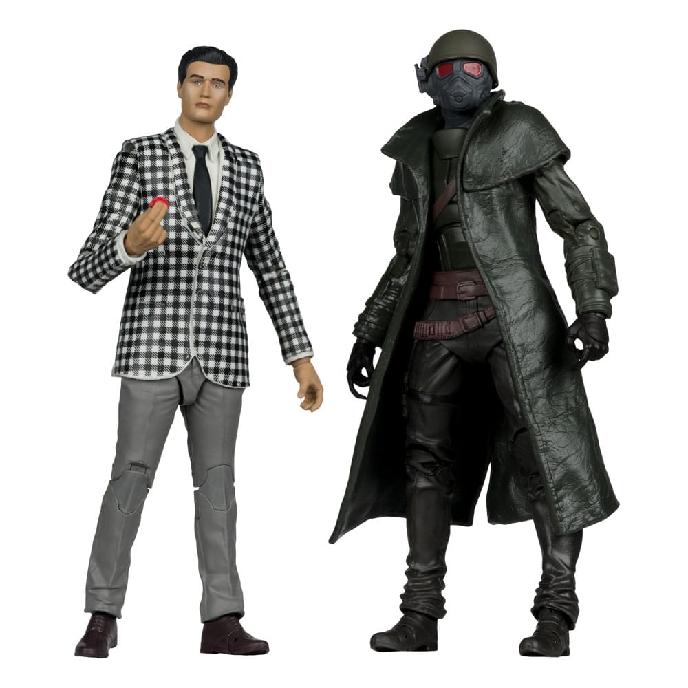 MADE TO ORDER Fallout: New Vegas Statue 2-Pack Riot Ranger Armor & Benny Survivor 18 cm