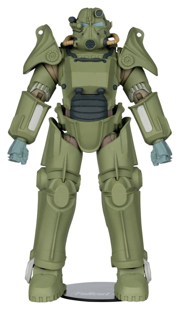 🧪 LAB | SU ORDINAZIONE Fallout 76 Gaming Edition Action Figure T-45 Military Armor (Red Platinum Edition) 20 cm