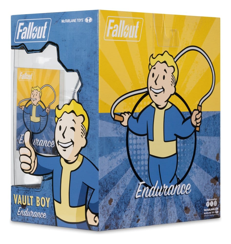 🧪 LAB | SU ORDINAZIONE Fallout Mini Figure Vault Boy: Endurance 13 cm