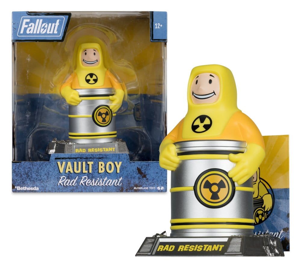 🧪 LAB | SU ORDINAZIONE Fallout PVC Statue Vault Boy (Rad Resistant) 14 cm