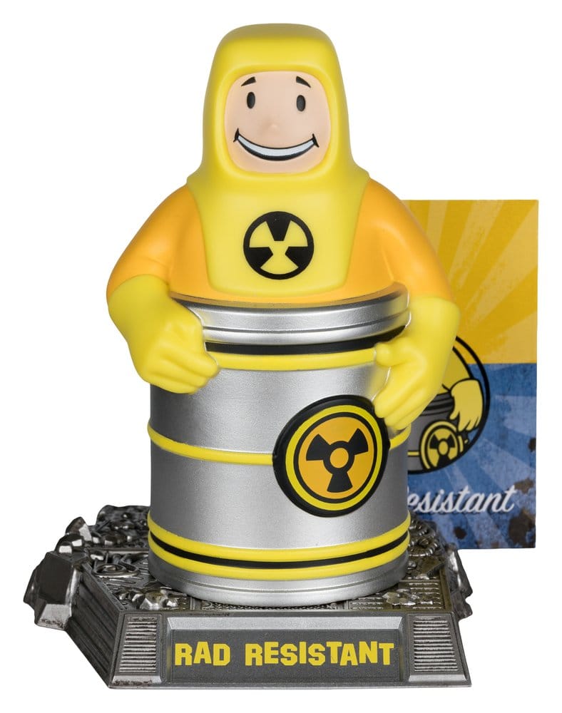 🧪 LAB | SU ORDINAZIONE Fallout PVC Statue Vault Boy (Rad Resistant) 14 cm