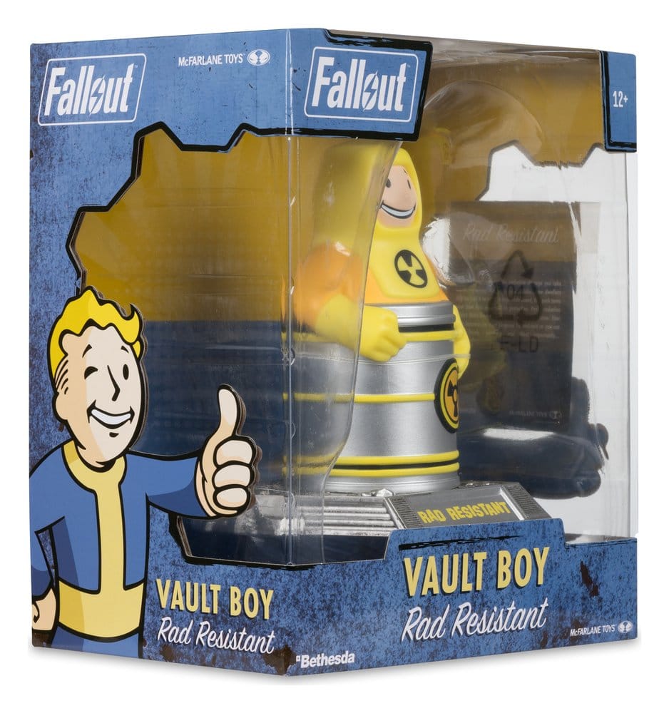 🧪 LAB | SU ORDINAZIONE Fallout PVC Statue Vault Boy (Rad Resistant) 14 cm