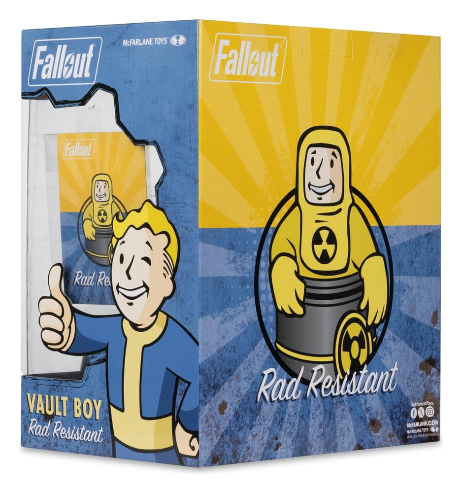 🧪 LAB | SU ORDINAZIONE Fallout PVC Statue Vault Boy (Rad Resistant) 14 cm