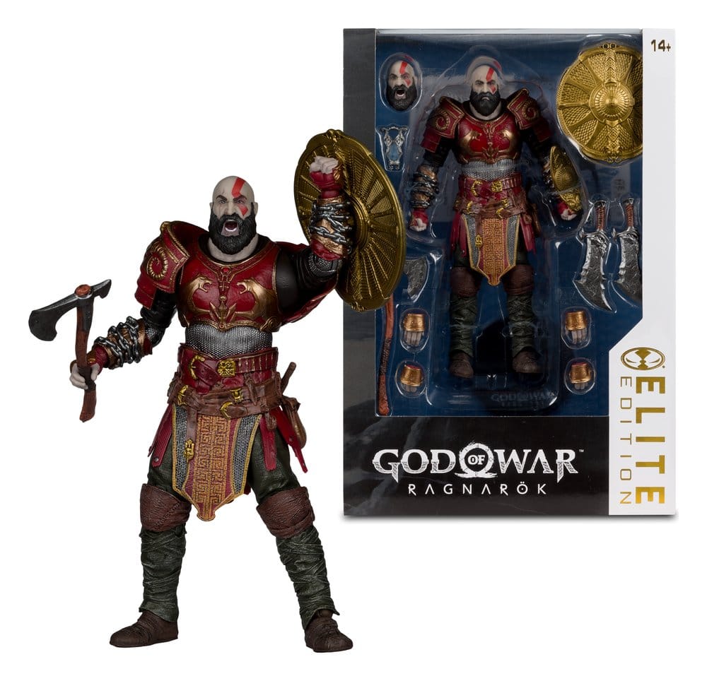 🧪 LAB | SU ORDINAZIONE God of War McFarlane Elite Edition Action Figure Kratos 18 cm