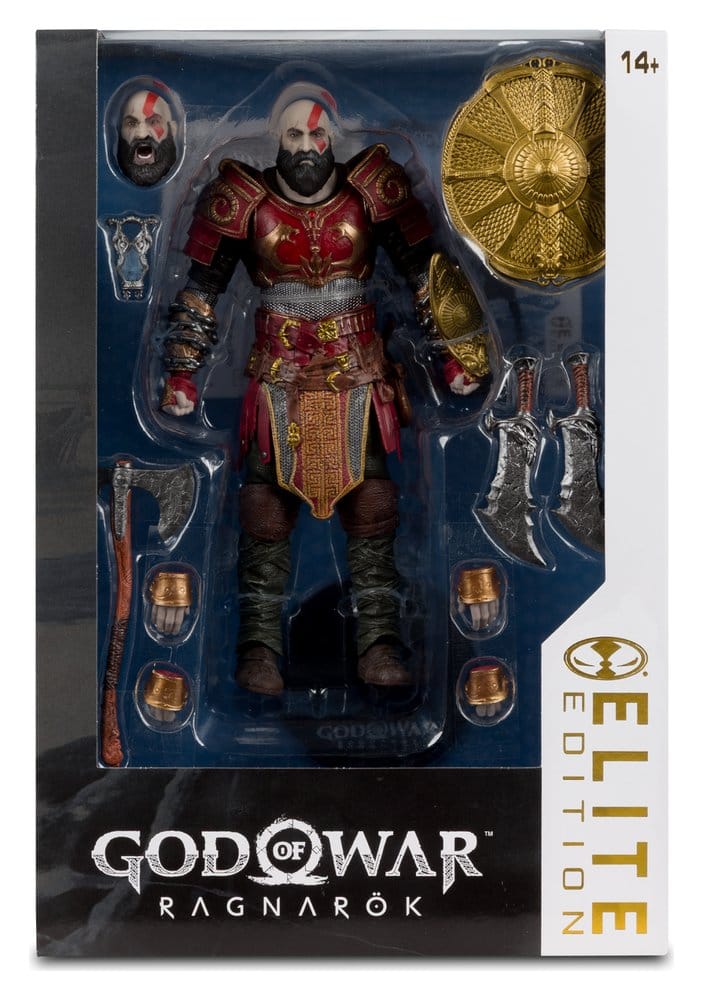 🧪 LAB | SU ORDINAZIONE God of War McFarlane Elite Edition Action Figure Kratos 18 cm